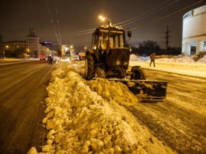 Уборка дорог в Казани